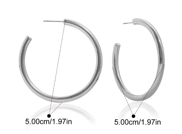 Classic Large Hoops