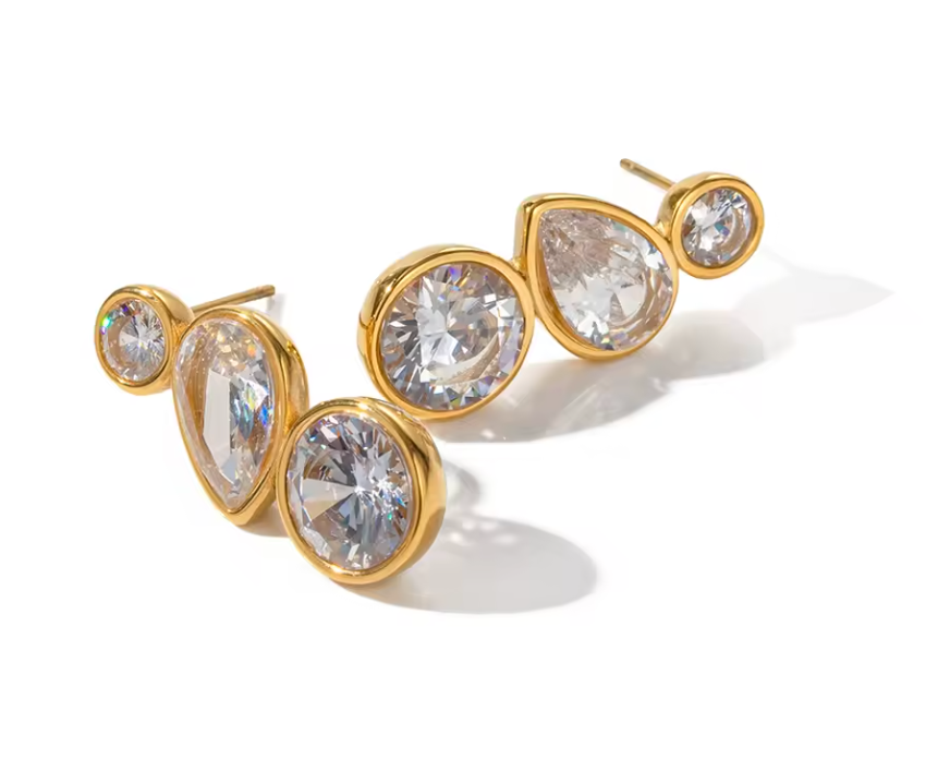 Triple Threat Earrings