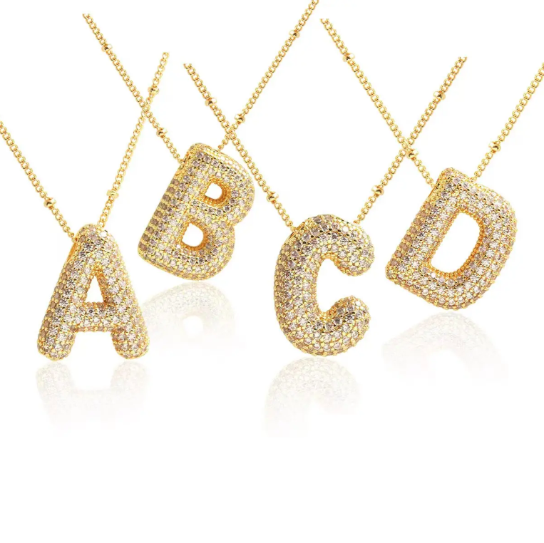 Iced Out Bubble Necklace