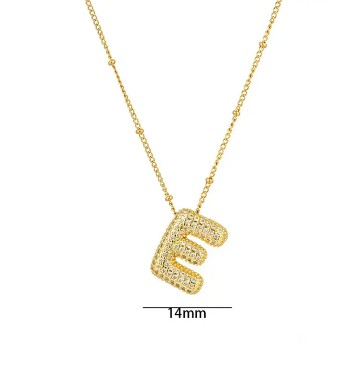 Iced Out Bubble Necklace