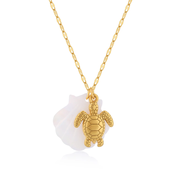 Tutle Charm Necklace