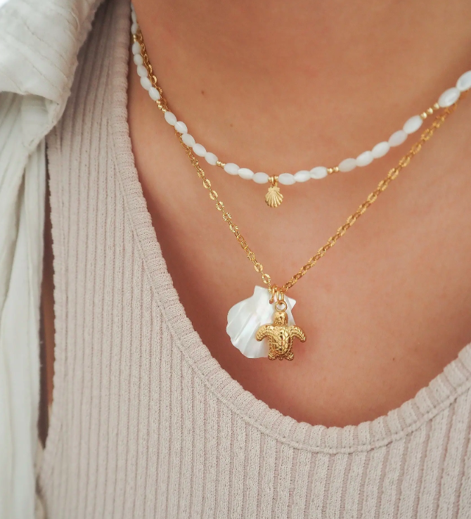 Tutle Charm Necklace