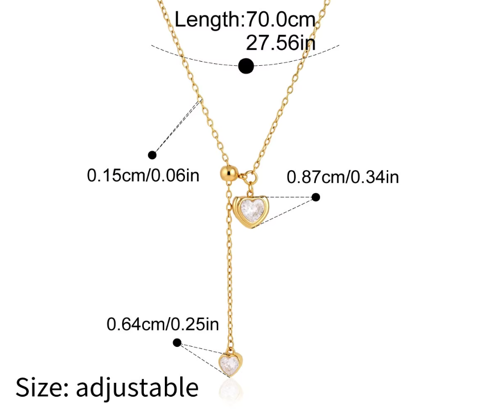 Pendant Sliding Necklace