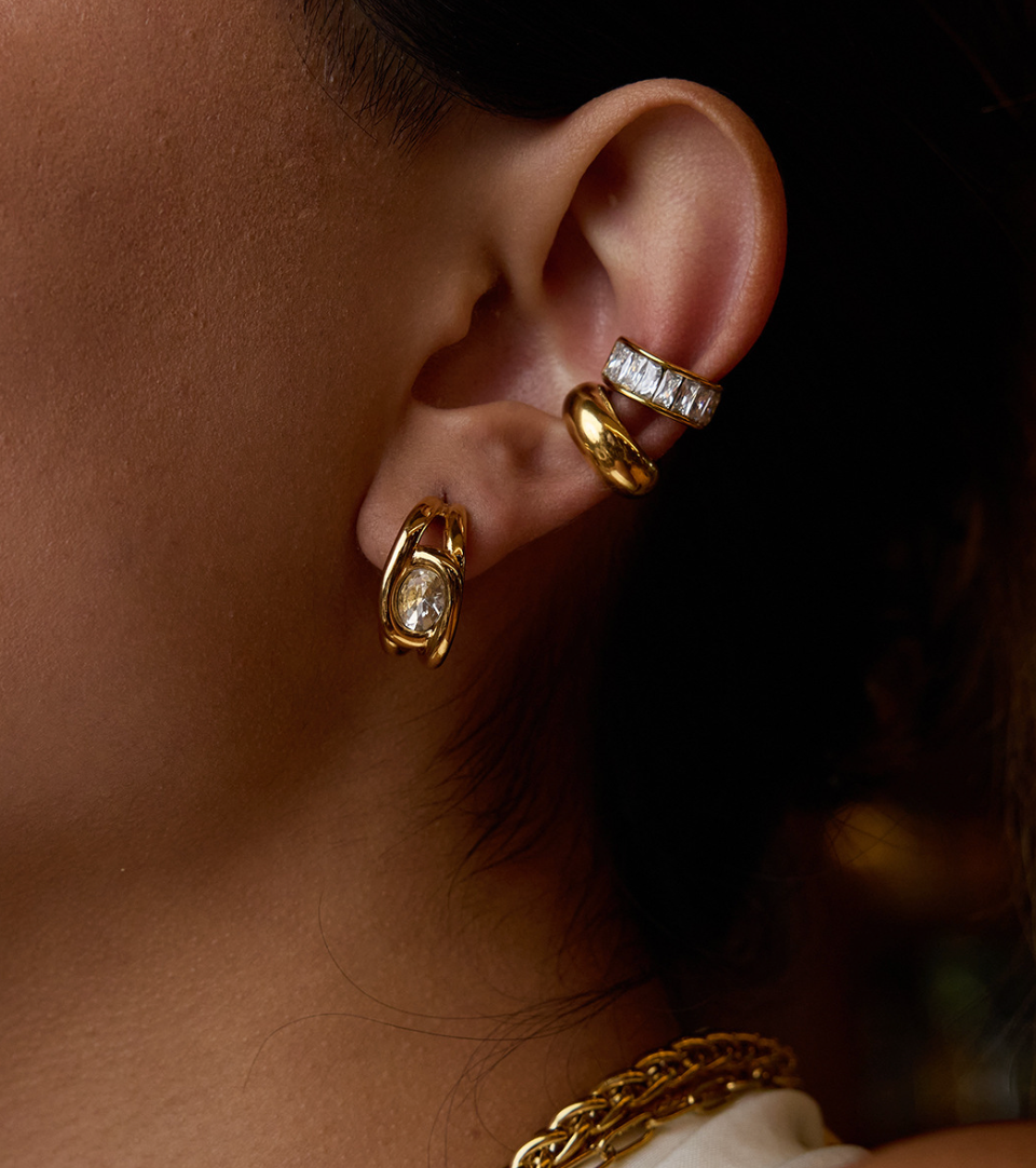 Lucy CZ Hoop